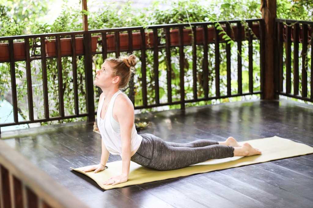 Best yoga exercises to do everyday - upward facing dog