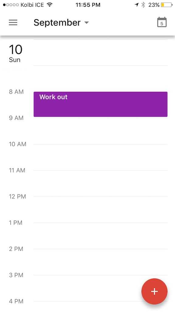 Google Calendar tells me how to live my life, and I let it.