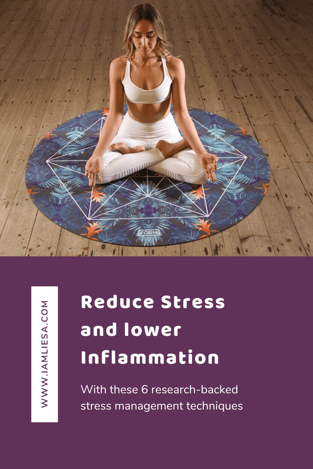 We're all aware that stress isn't good for our health. But did you know just how detrimental it can be? Learn 6 reseach-backed stress management techniques that not only reduce stress but also lower levels of inflammation!