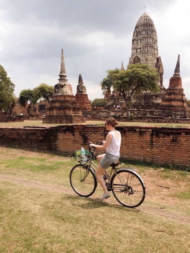 Exploring new Places by Bike